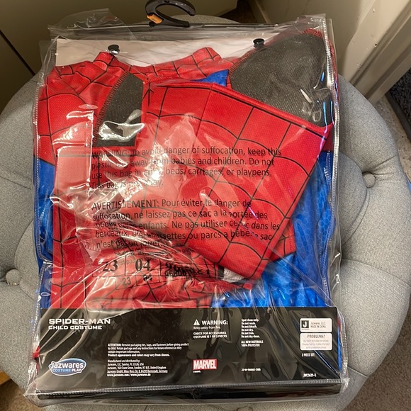NWT! Spider-Man Child Costume - Picture 2 of 3